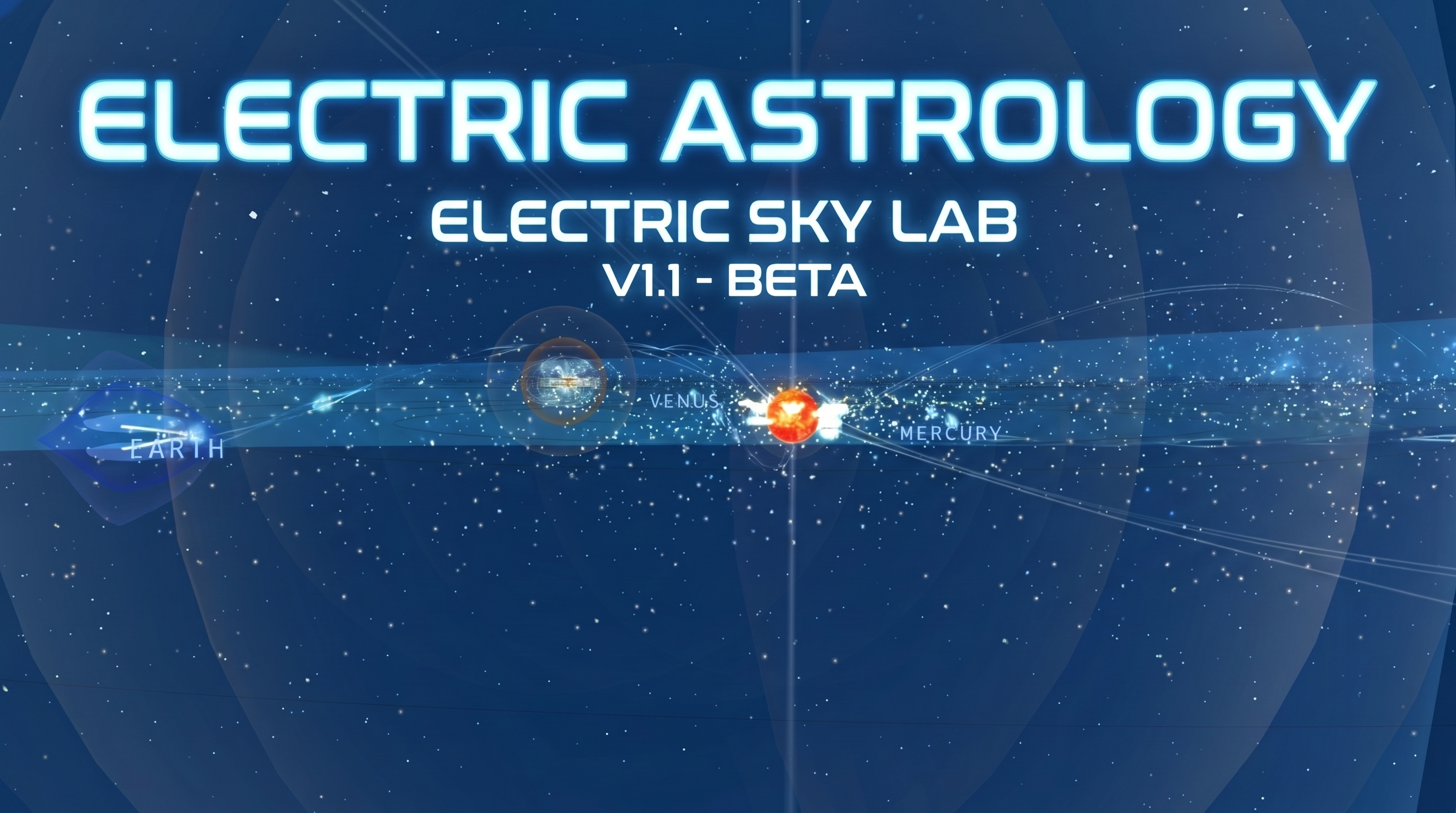Electric Sky Lab — Live Solar System Visualizer | Electric Astrology